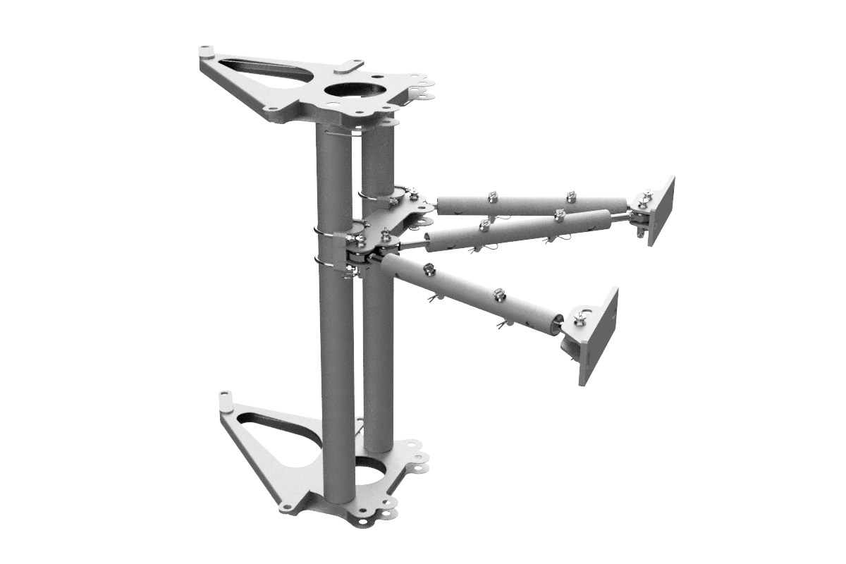 Vertically adjustable maxi anchor set 